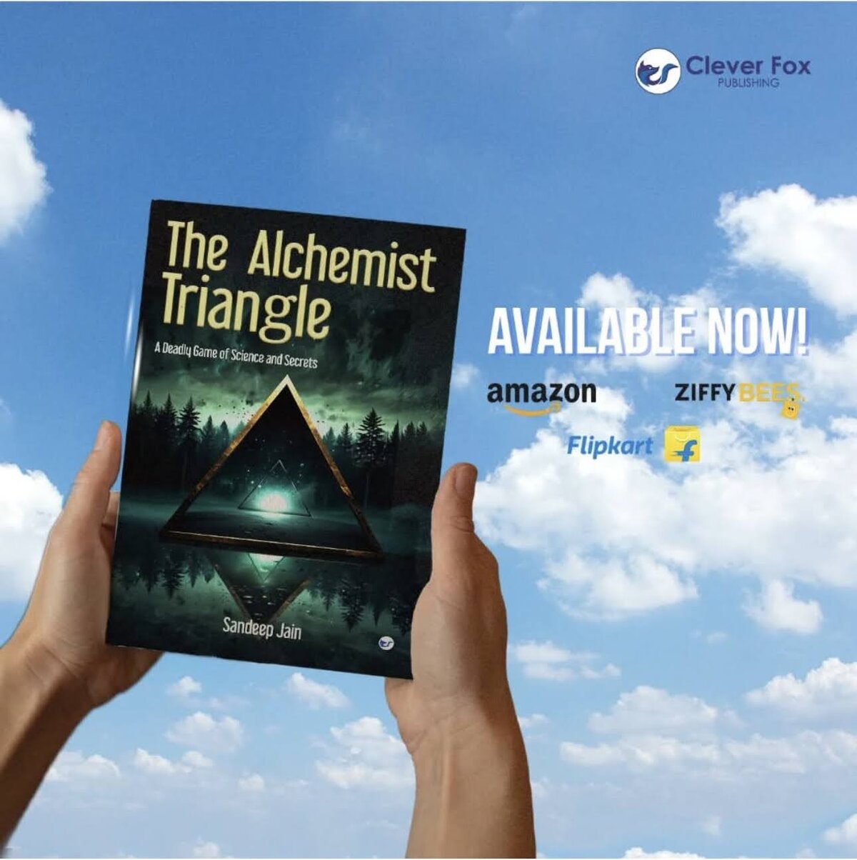 The Alchemist Triangle — available now on Amazon, Flipkart and ZiffyBees