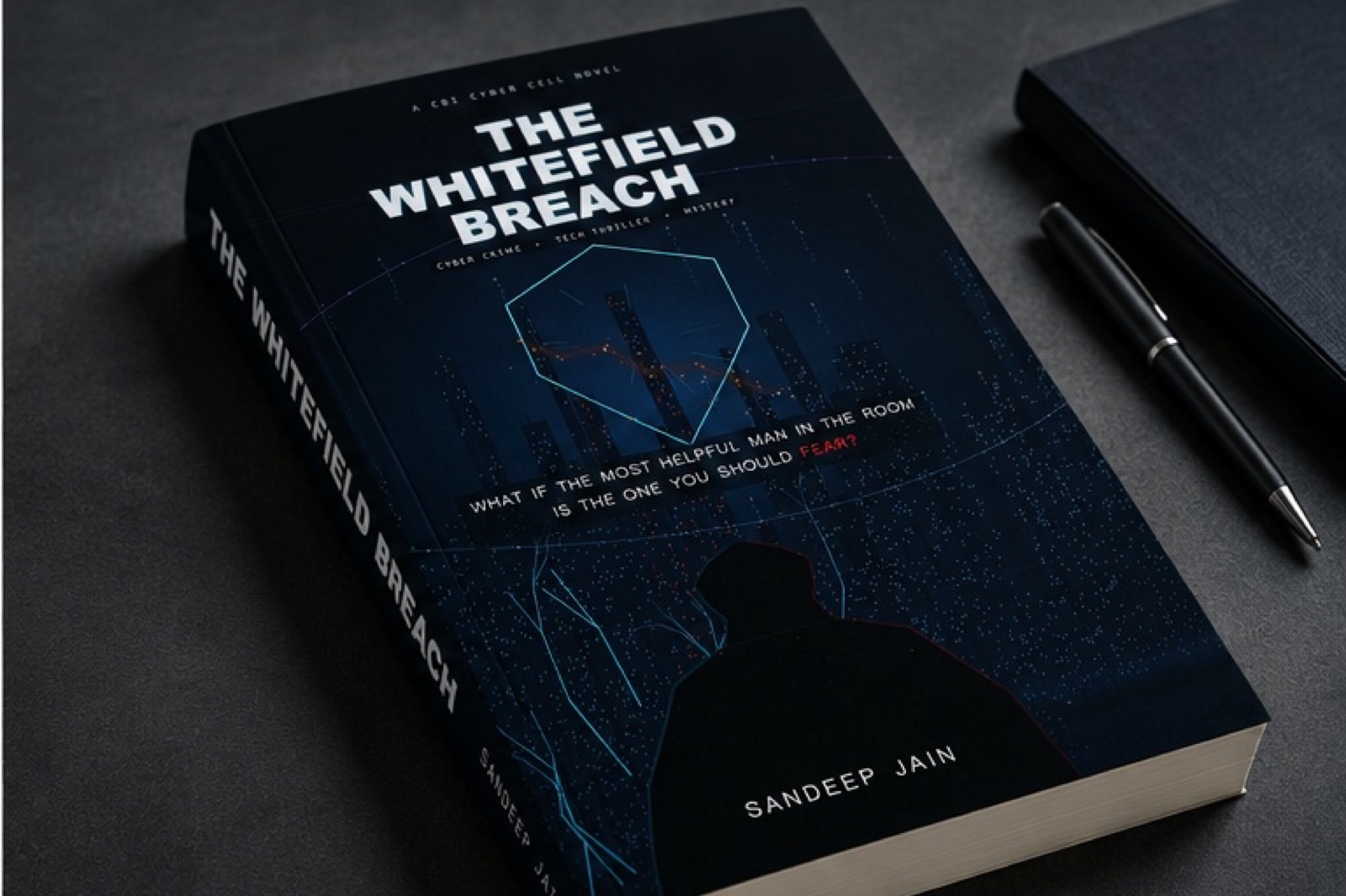 The Whitefield Breach paperback close-up