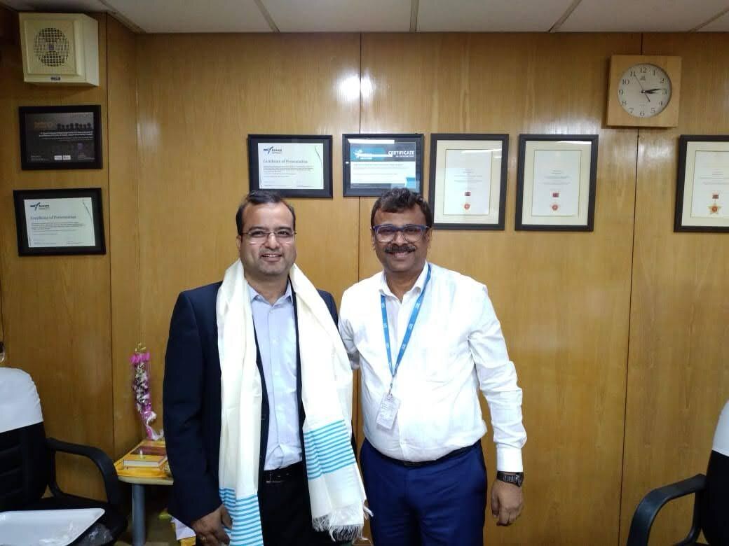 Wall of Sandeep Jain's professional certifications