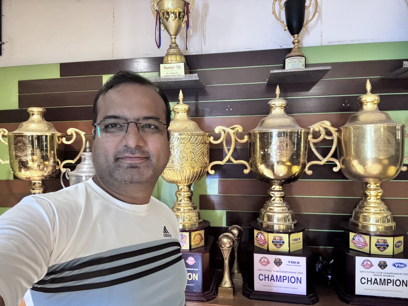 Sandeep Jain at the GSFA Futsal Club Championship